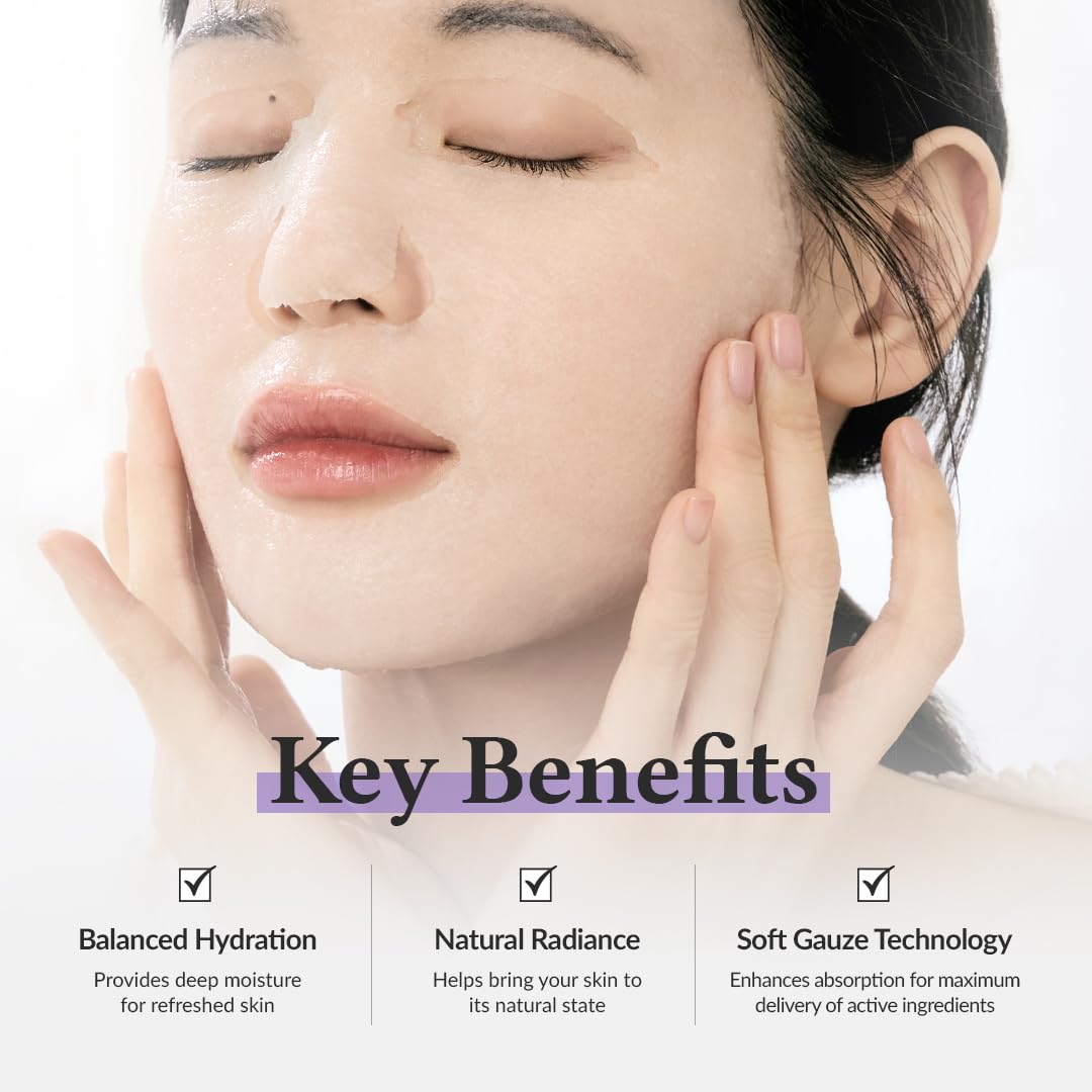 Dr.Althea Jelly Seal Dewy Mask jelly texture adheres for deep hydration and comfort.