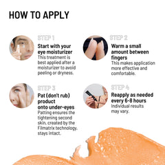 Dr. Brandt Needles No More gel-to-cream texture in hands for quick absorption.