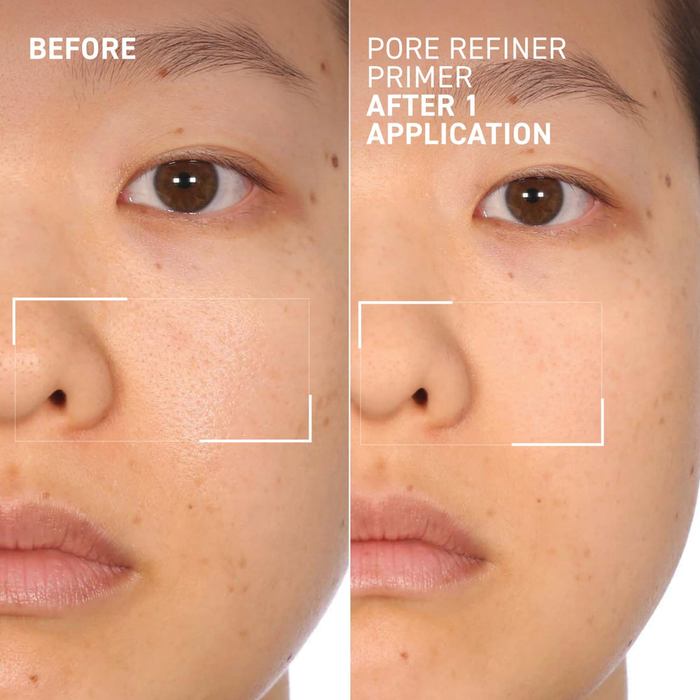 Tube application of Dr. Brandt Pores No More primer.