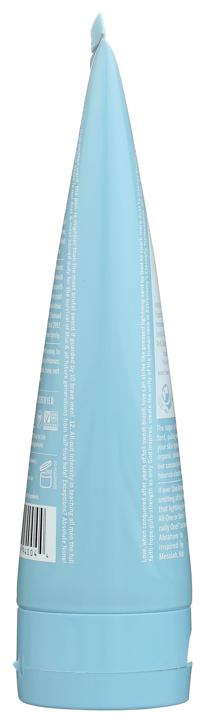Dr. Bronner's 7-ounce tube is convenient for home or travel.