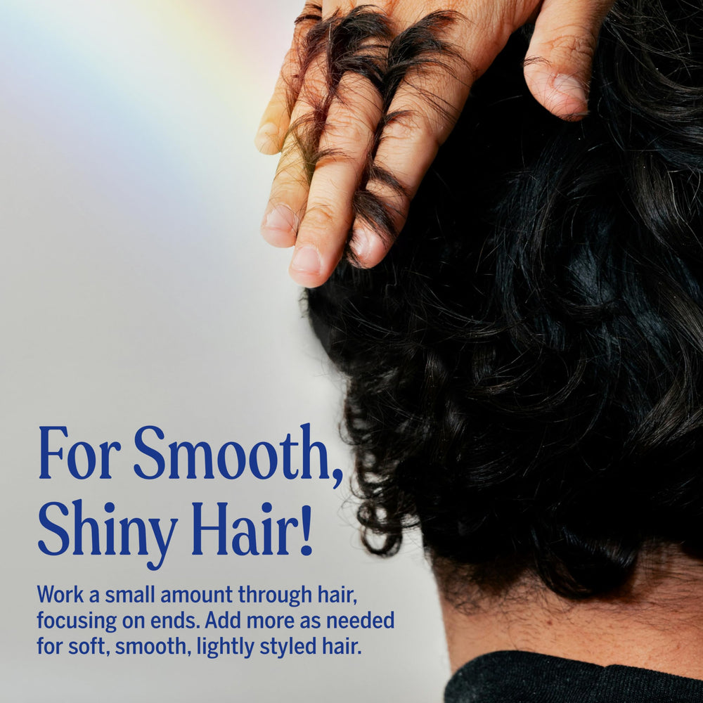 Dr. Bronner's cruelty-free logo supports ethical, animal-friendly hair care