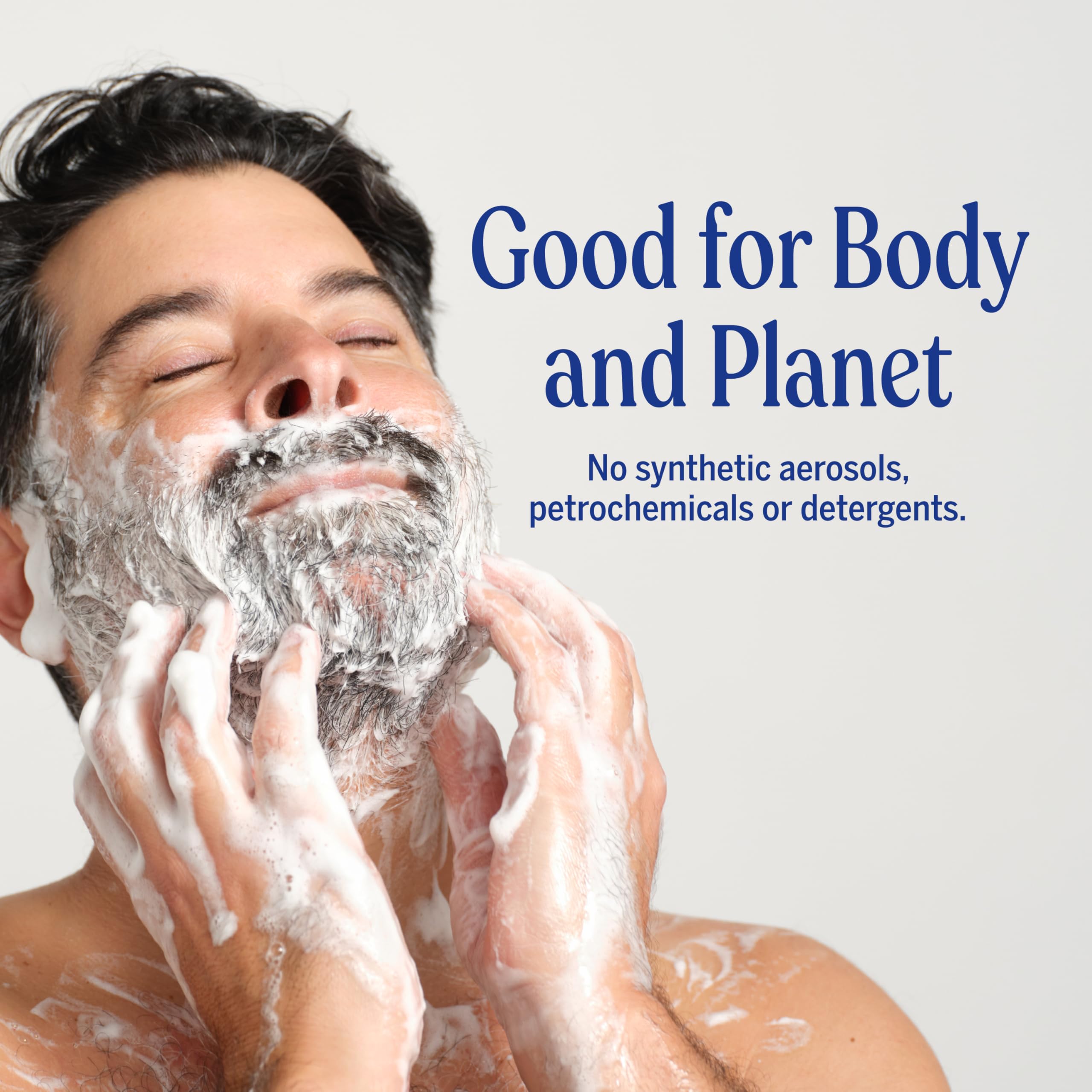 Dr. Bronner's fair trade palm kernel oil supports farmers and creates creamy lather.