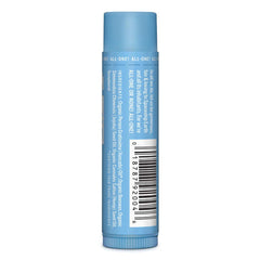 Dr. Bronner's unscented lip balm front view showing fragrance-free moisture
