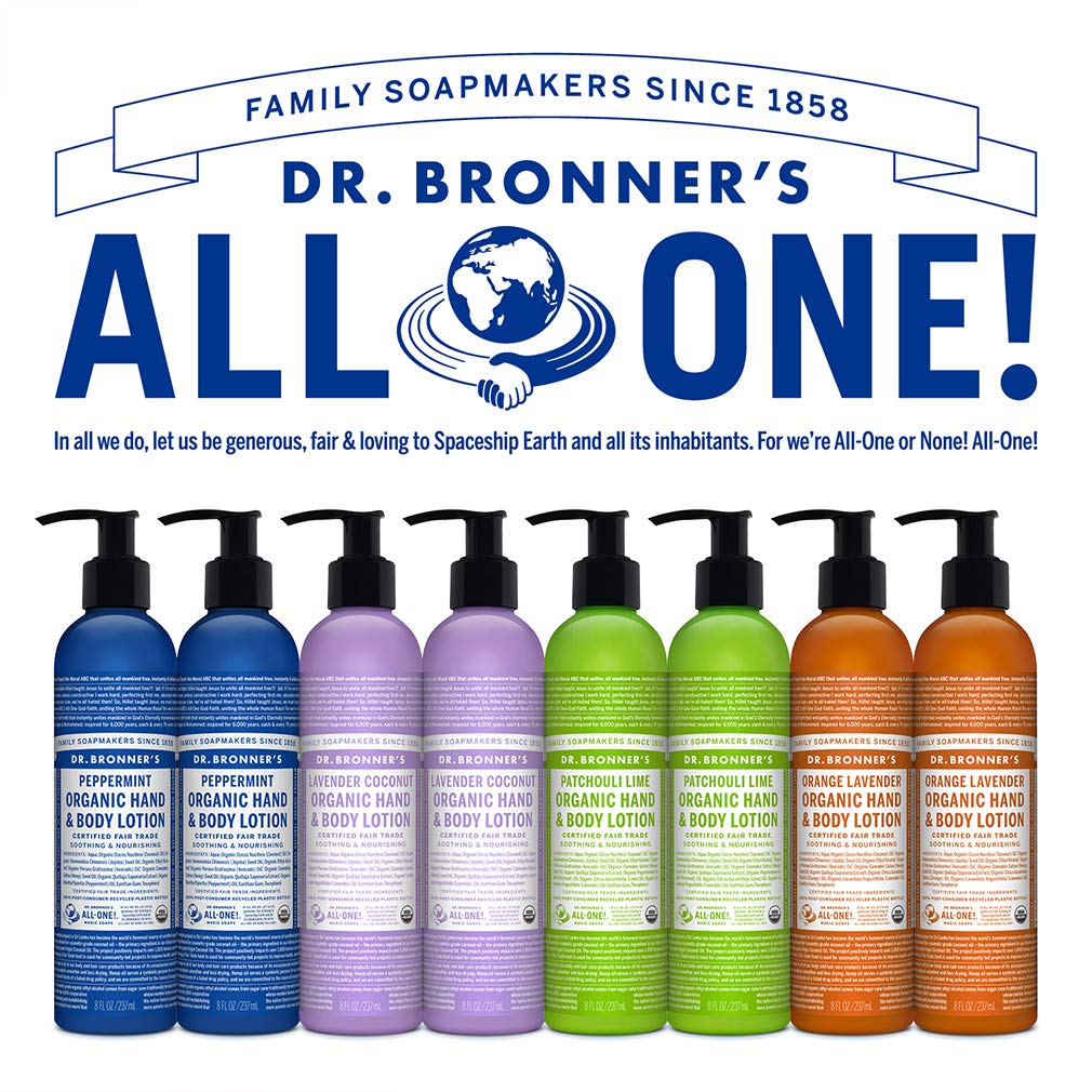 Orange Lavender lotion on dry skin for daily comfort and hydration