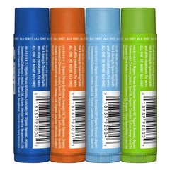 Dr. Bronner's Organic Lip Balm Orange Ginger tube delivering citrus scented moisture.