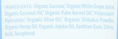 Dr. Bronner's organic sugar humectant draws moisture back for hydration.