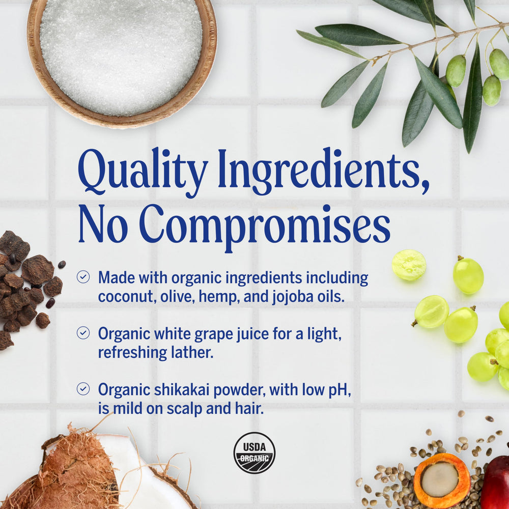 Dr. Bronner's regenerative organic palm oil emphasizes sustainable creamy lather
