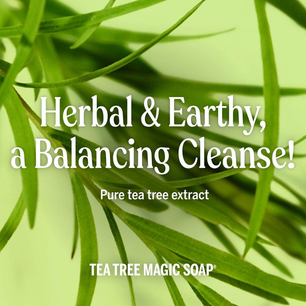 Dr. Bronner's Tea Tree Castile Soap refill promotes less waste