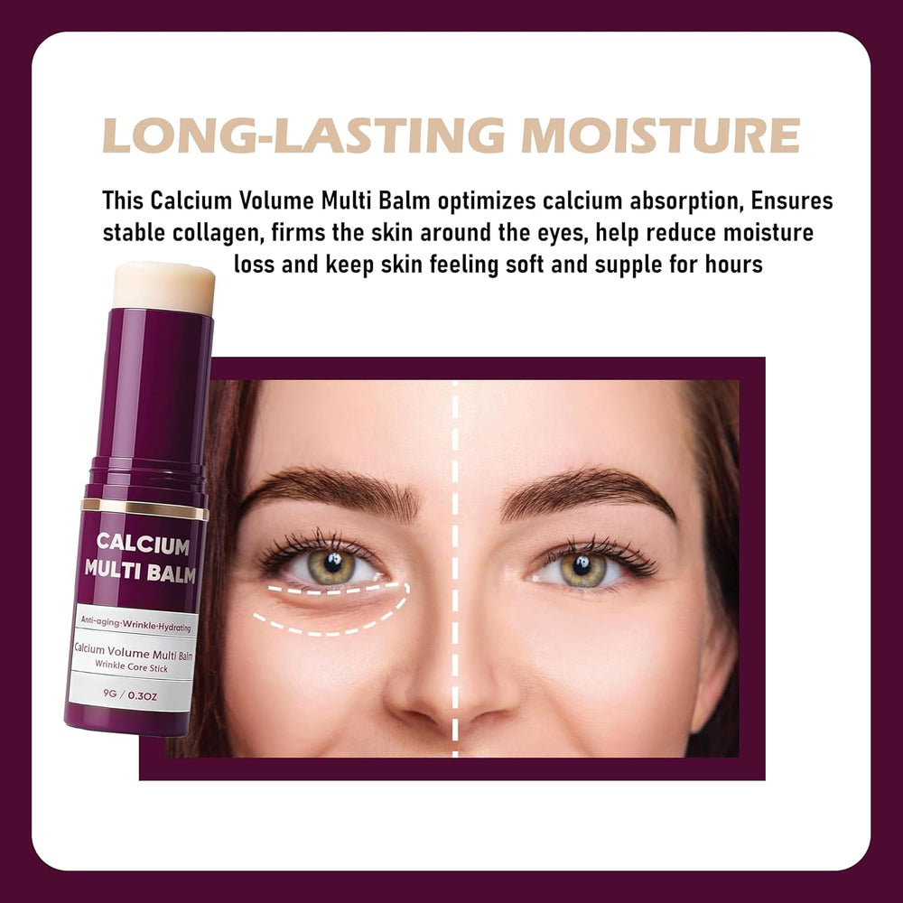 Dr.Cemenrete Vitaliq Calcium Multi Balm stick application delivers smooth hydration.