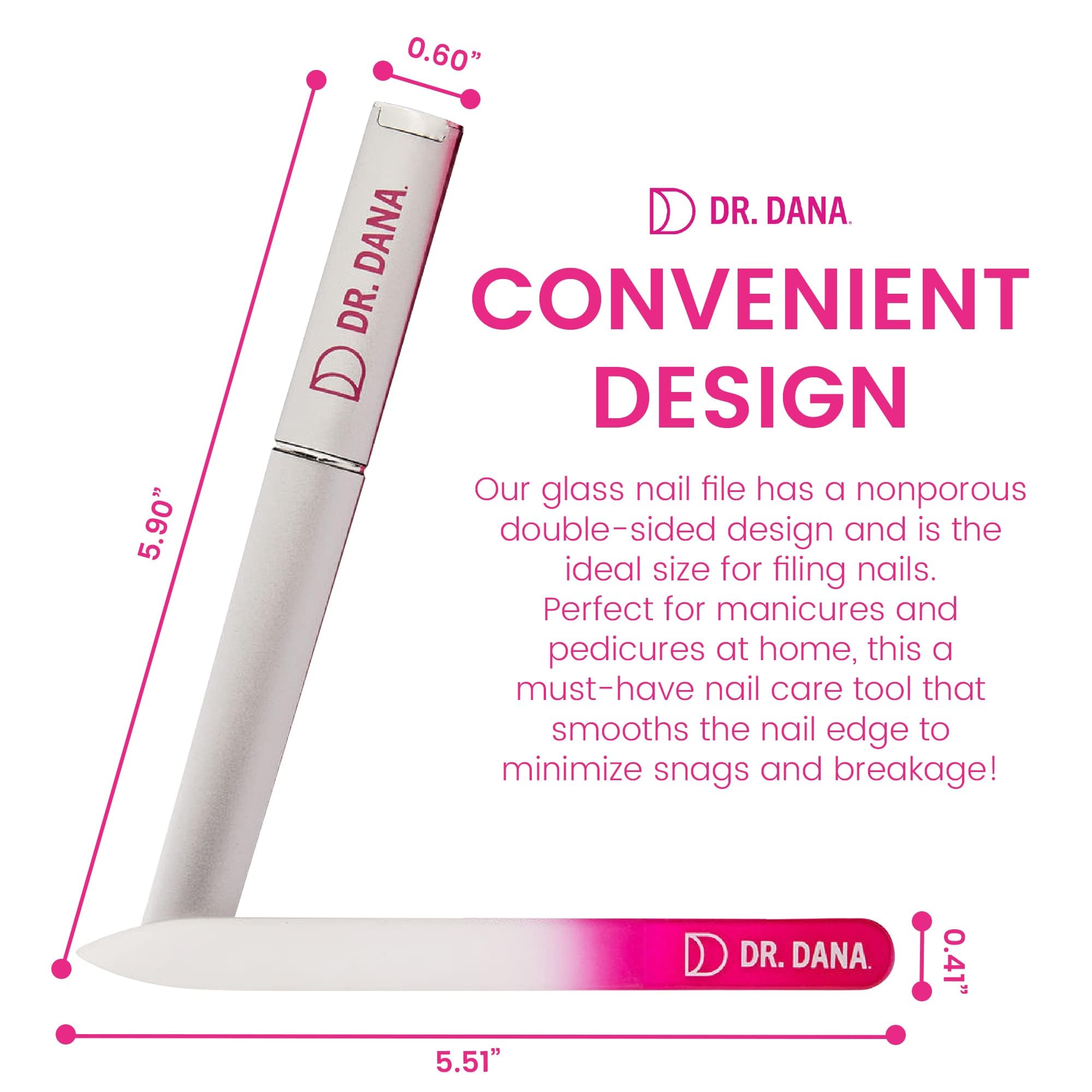 Dr. Dana delivers spa-like precision to home nails.