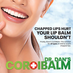 Dr. Dan's Cortibalm jar spread demonstrates smooth balm texture.