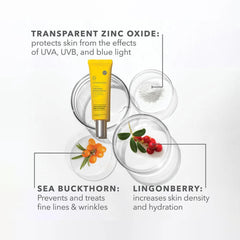 Dr Dennis Gross All-Physical Wrinkle Defense swirl on skin demonstrates seamless blend on diverse skin tones.