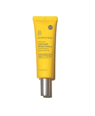 Dr Dennis Gross All-Physical Wrinkle Defense sunscreen tube closeup showing oil-free protection for daily wear.
