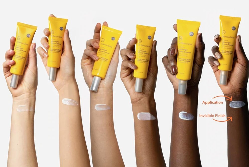 Dr Dennis Gross All-Physical Wrinkle Defense UVA/UVB and blue-light protection for all-day defense.