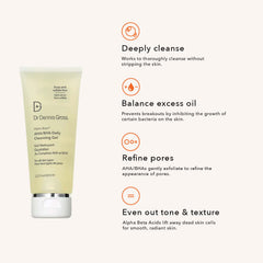 Dr Dennis Gross Alpha Beta Daily Cleansing Gel eye-area cleansing for delicate skin.