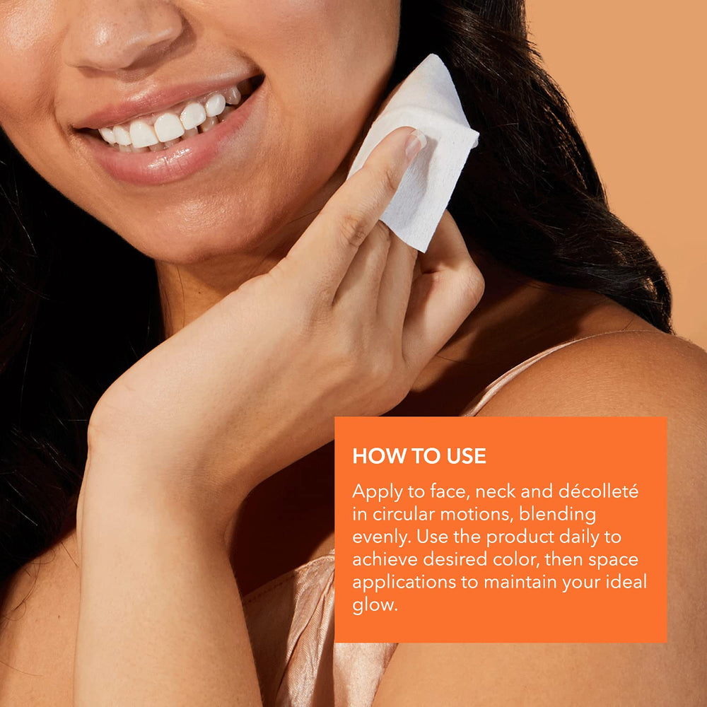 Vitamin D enriched formula deepens color in Dr Dennis Gross Glow Pad