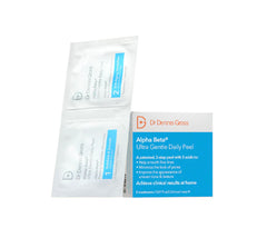 Dr Dennis Gross Alpha Beta Ultra Gentle Daily Peel packaging shown for daily-use exfoliation.
