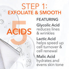 Before and after style image featuring Alpha Beta Universal Daily Peel