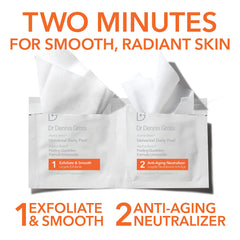 Texture close up shows refined skin after Alpha Beta Universal Daily Peel