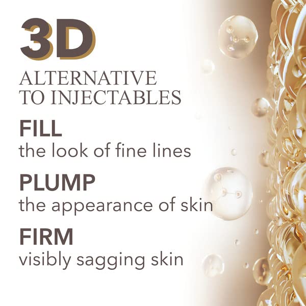 DermInfusions serum being dispensed from a pump for wrinkle smoothing