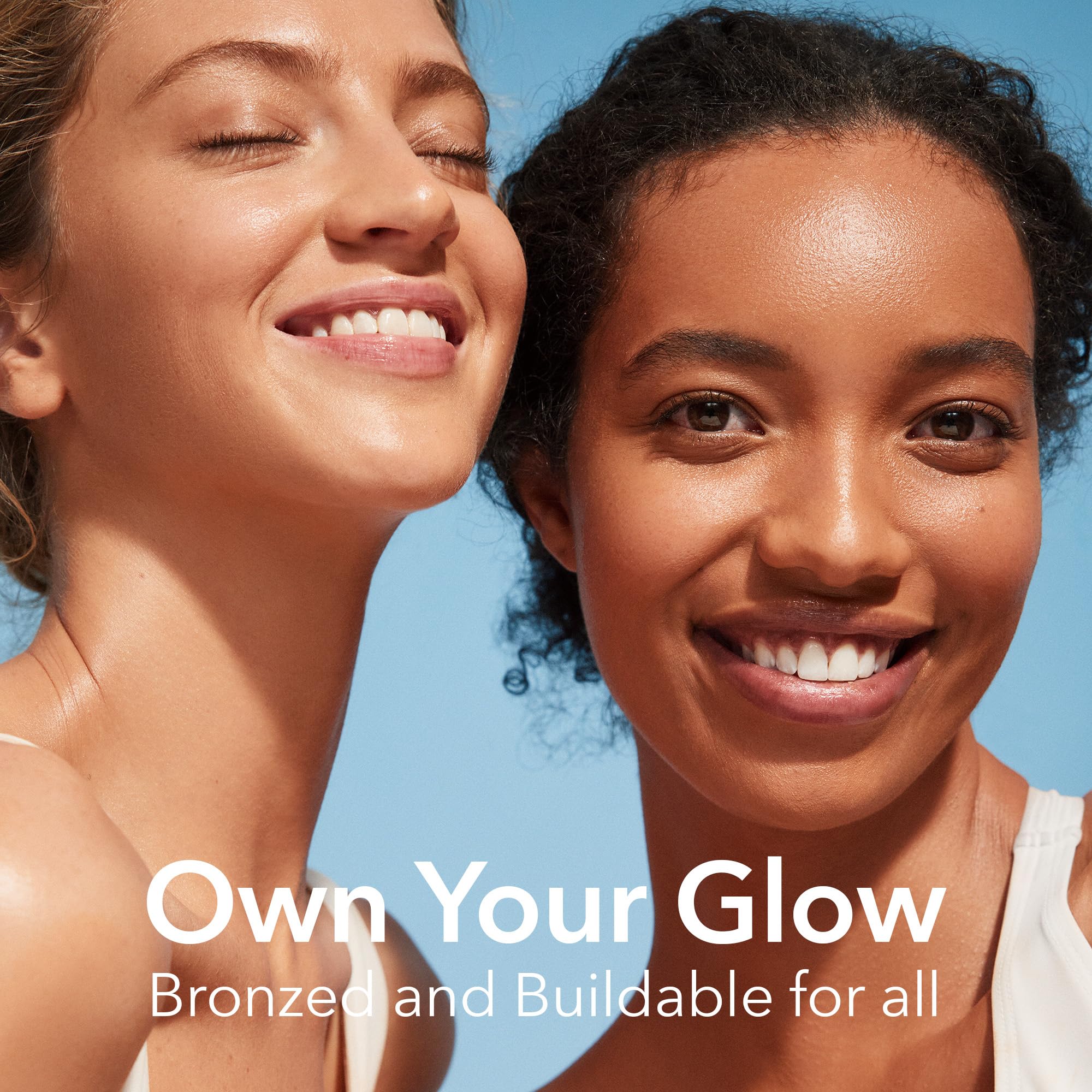 Dr Dennis Gross Glow Pad Body bottle setup on vanity for quick tanning.