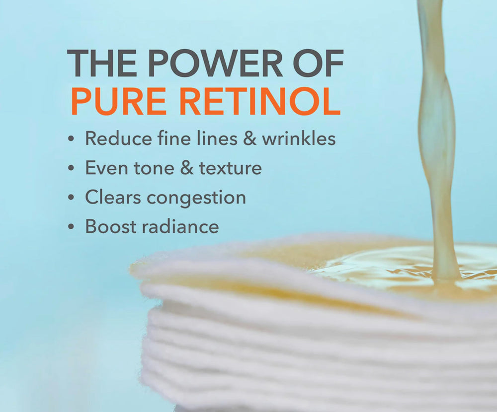 Liquid retinol 0.5% closeup highlighting potent concentration for renewal.