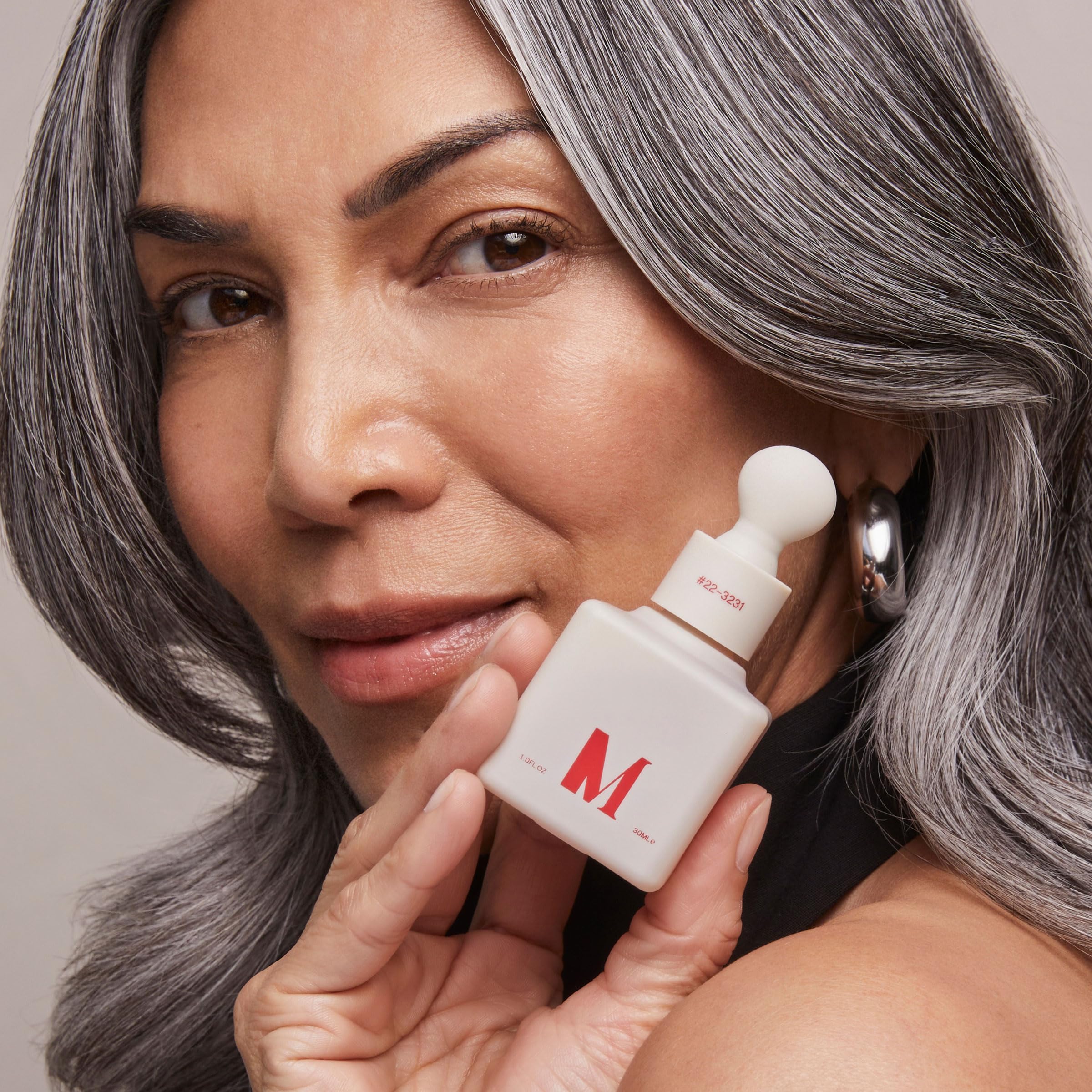 Dr. Diamond's Metacine InstaFacial Serum texture swirl reveals weightless finish.