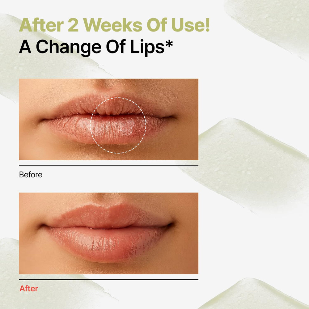 Dr.Different lip balm overnight care for cushion-soft lips by morning.