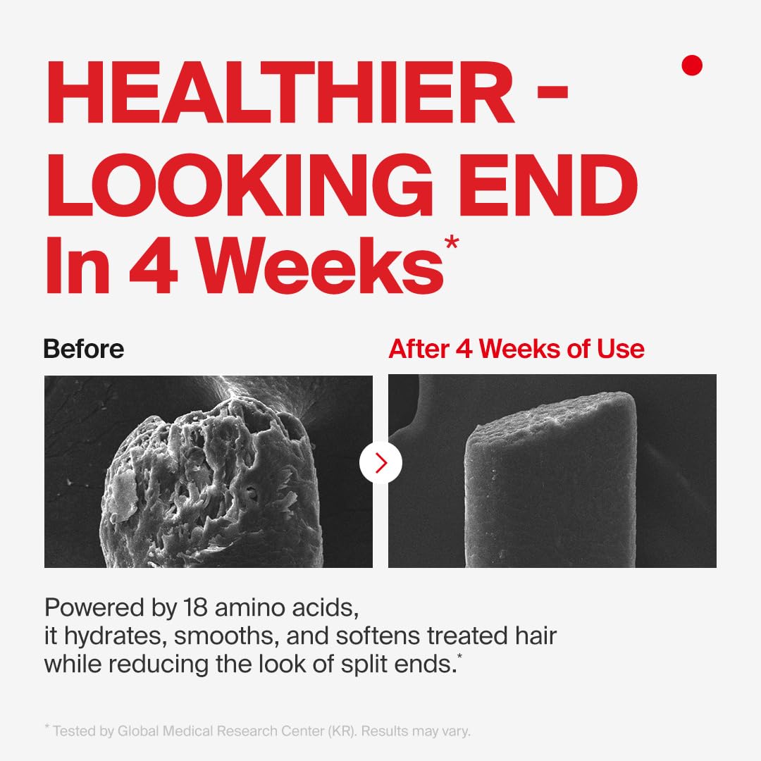 DR.FORHAIR Folligen root lift shot demonstrates visible volume enhancement.