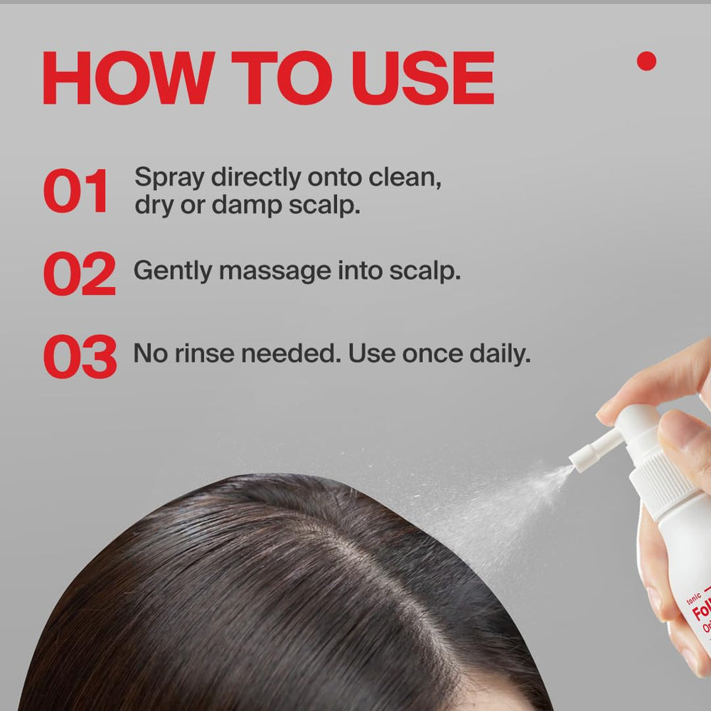 DR.FORHAIR Folligen Tonic ingredients red ginseng and centella revitalize the scalp