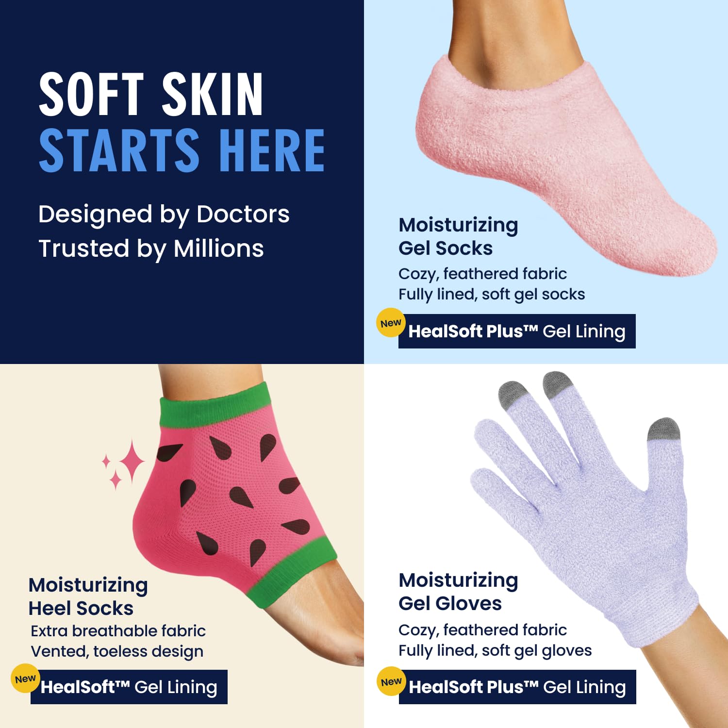 Dr. Frederick's Original makes a thoughtful stocking-stuffer with practical foot pampering.
