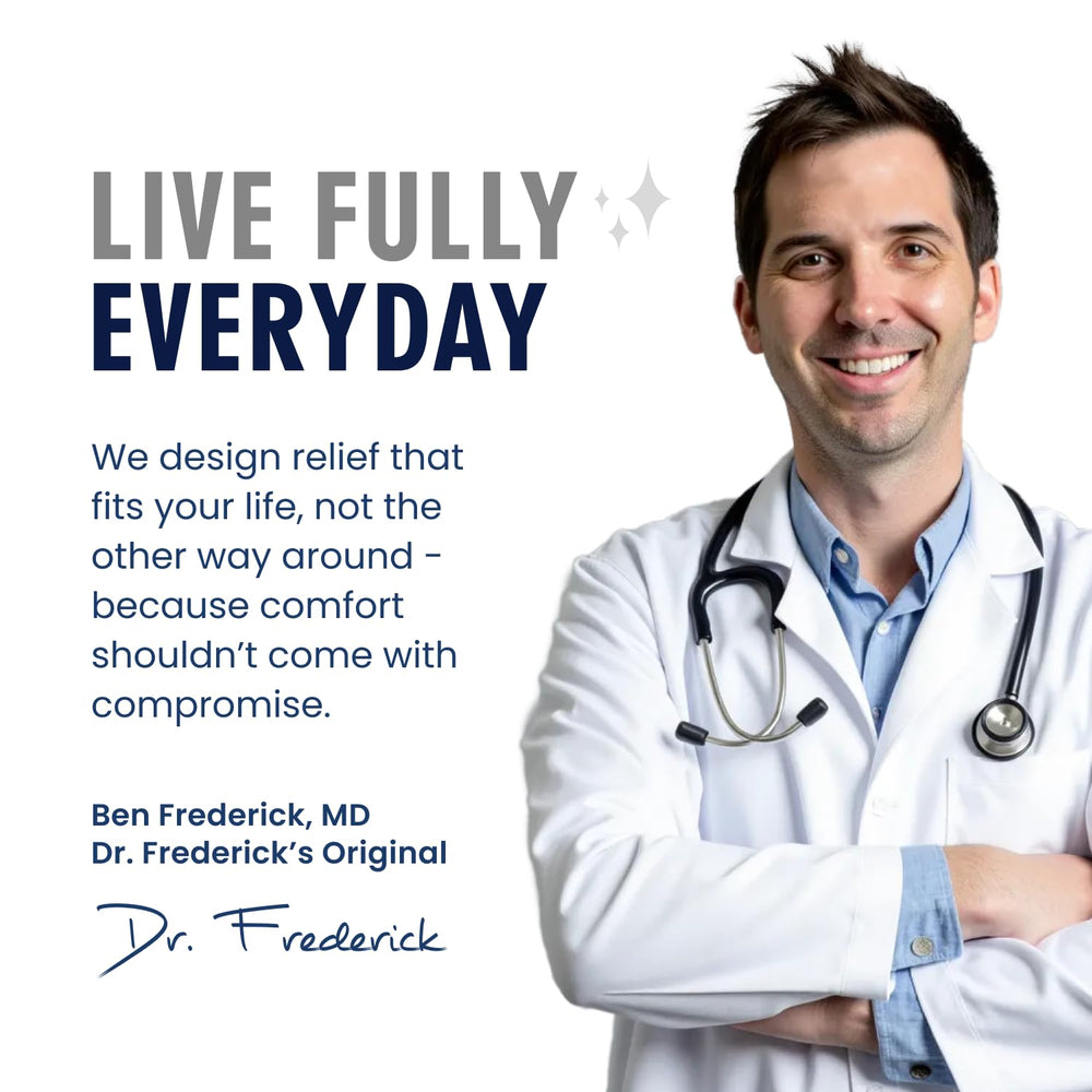 Dr. Frederick's Original two-pair box presents a thoughtful stocking-stuffer idea