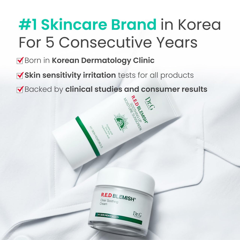 Dr.G bulk packaging image showing value for skincare routines