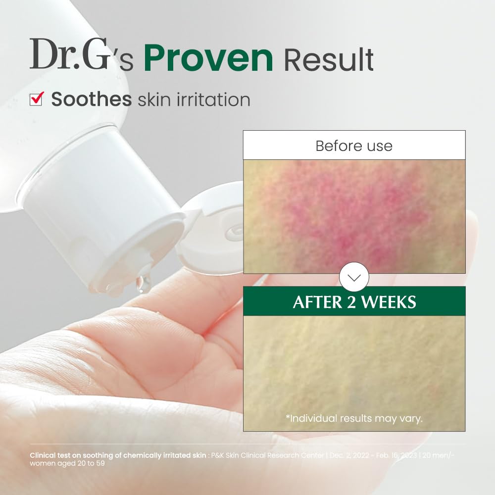 Dr.G R.E.D. toner mist offers refreshing spray for quick hydration