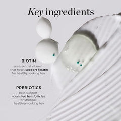 Dr. Groot biotin rosemary ingredient closeup highlighting scalp nourishment.