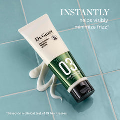 Dr. Groot Bond Fortifying Conditioner dispense pump image demonstrates convenient daily application