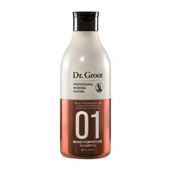 Dr. Groot Bond Fortifying Shampoo bottle front view for stronger-looking hair
