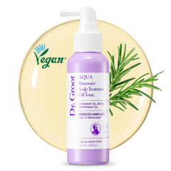 Dr. Groot Rosemary Mint Oil Tonic bottle targets thinning hair and scalp nourishment.