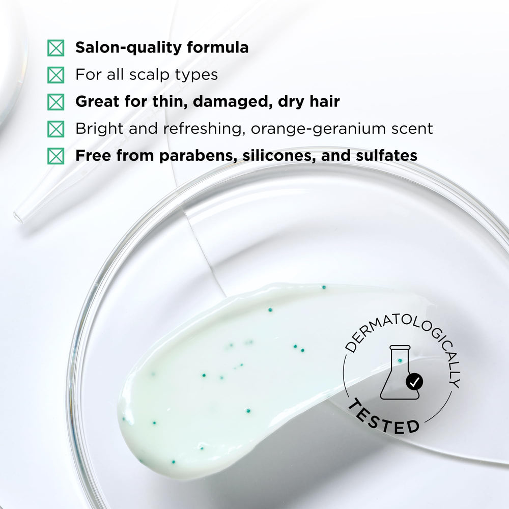 Dr. Groot scalp hydration illustration suggesting balanced moisture