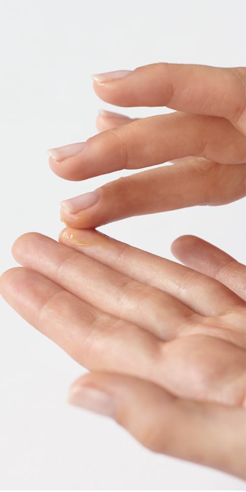 Dr. Hauschka Eye Balm rich texture swatch showing nourishing finish.
