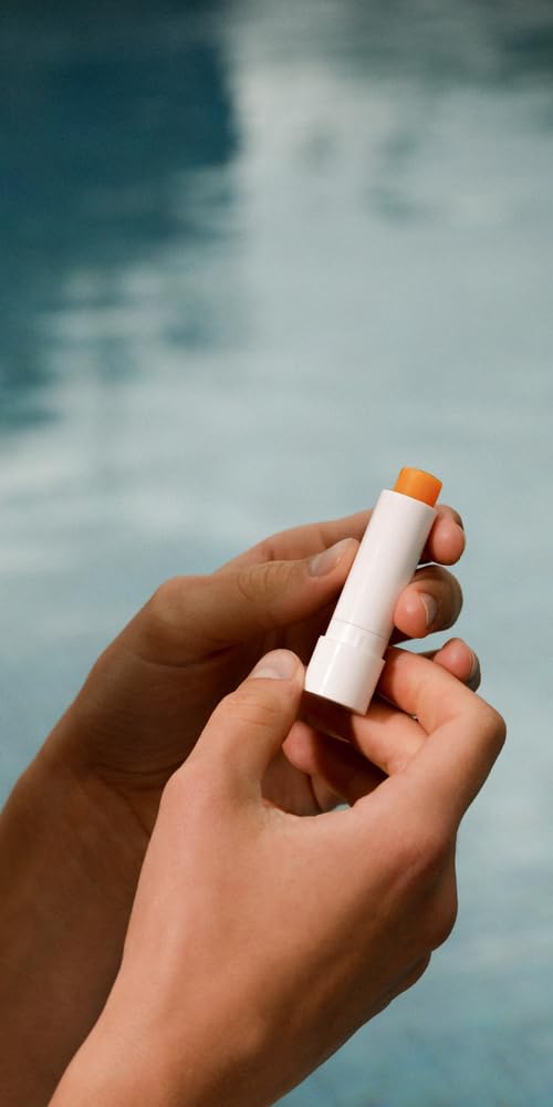 Dr. Hauschka lip care stick travel-size demonstrates convenient on-the-go moisture.