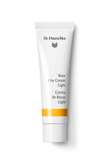 Dr. Hauschka Rose Day Cream Light bottle closeup for gentle hydration