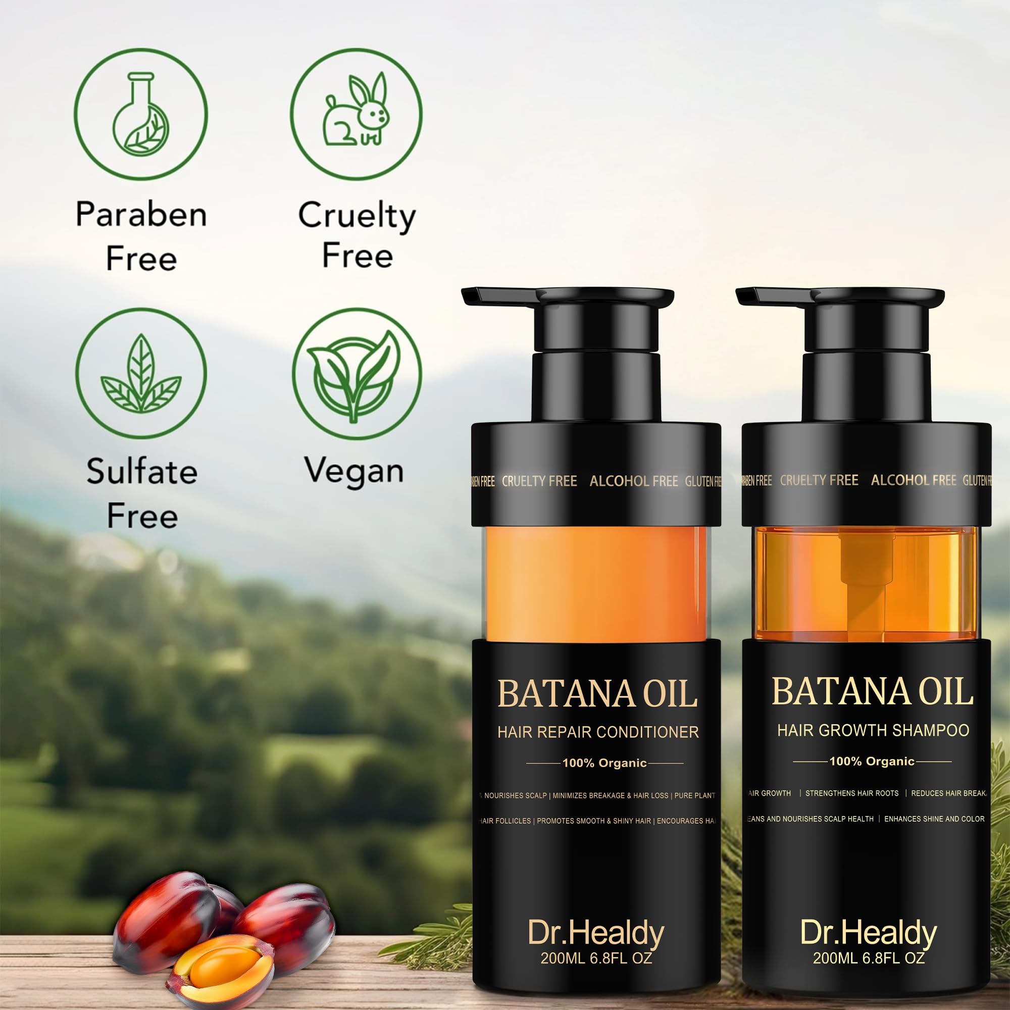 Dr. Healdy Aceite árbol de té y aloe reparan y equilibran el cuero cabelludo