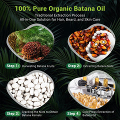 Dr. Healdy Batana Oil packaging details showing pure formula.