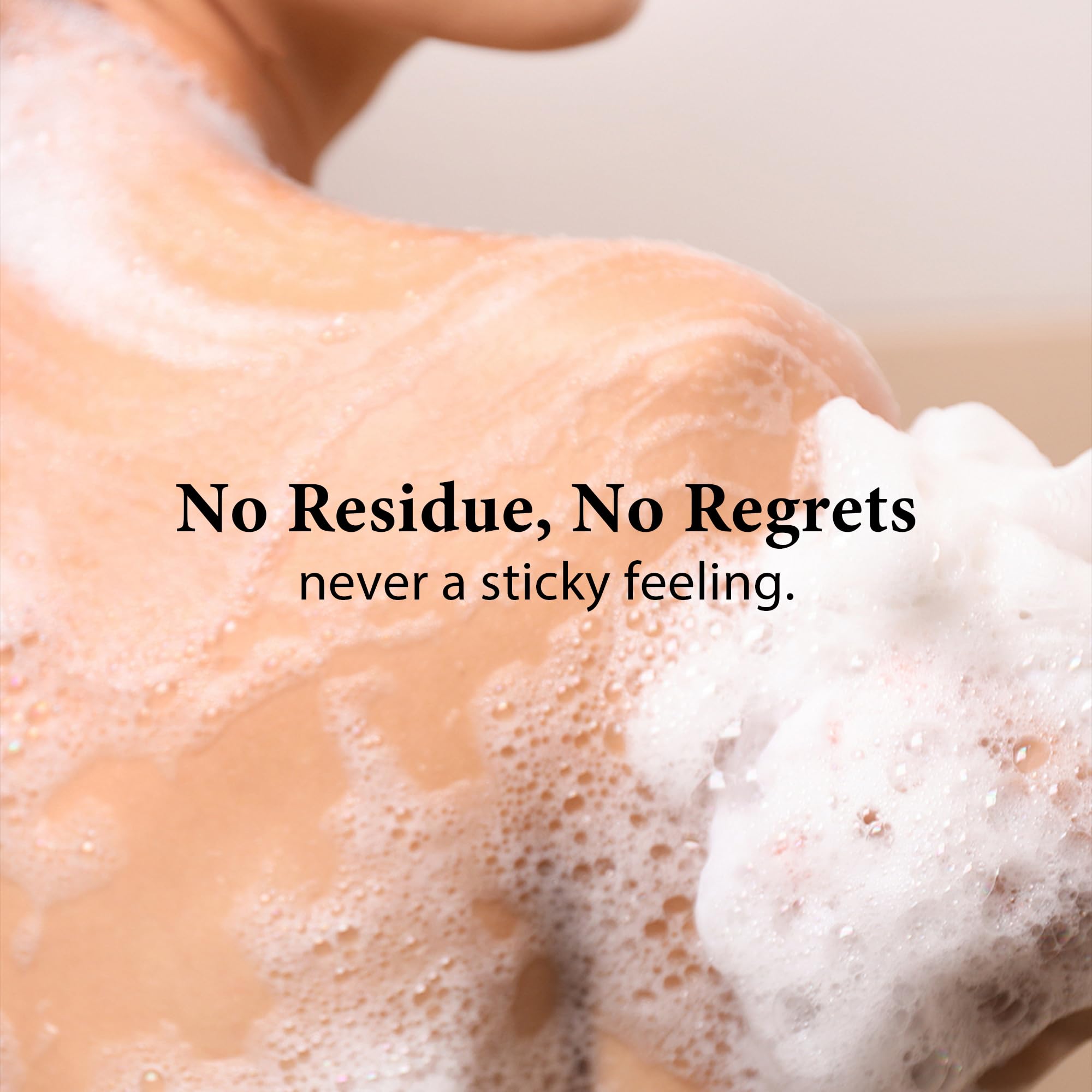 Dr. Healdy Sweet Orange & Cedar liquid texture reveals smooth, skin-friendly cleanser