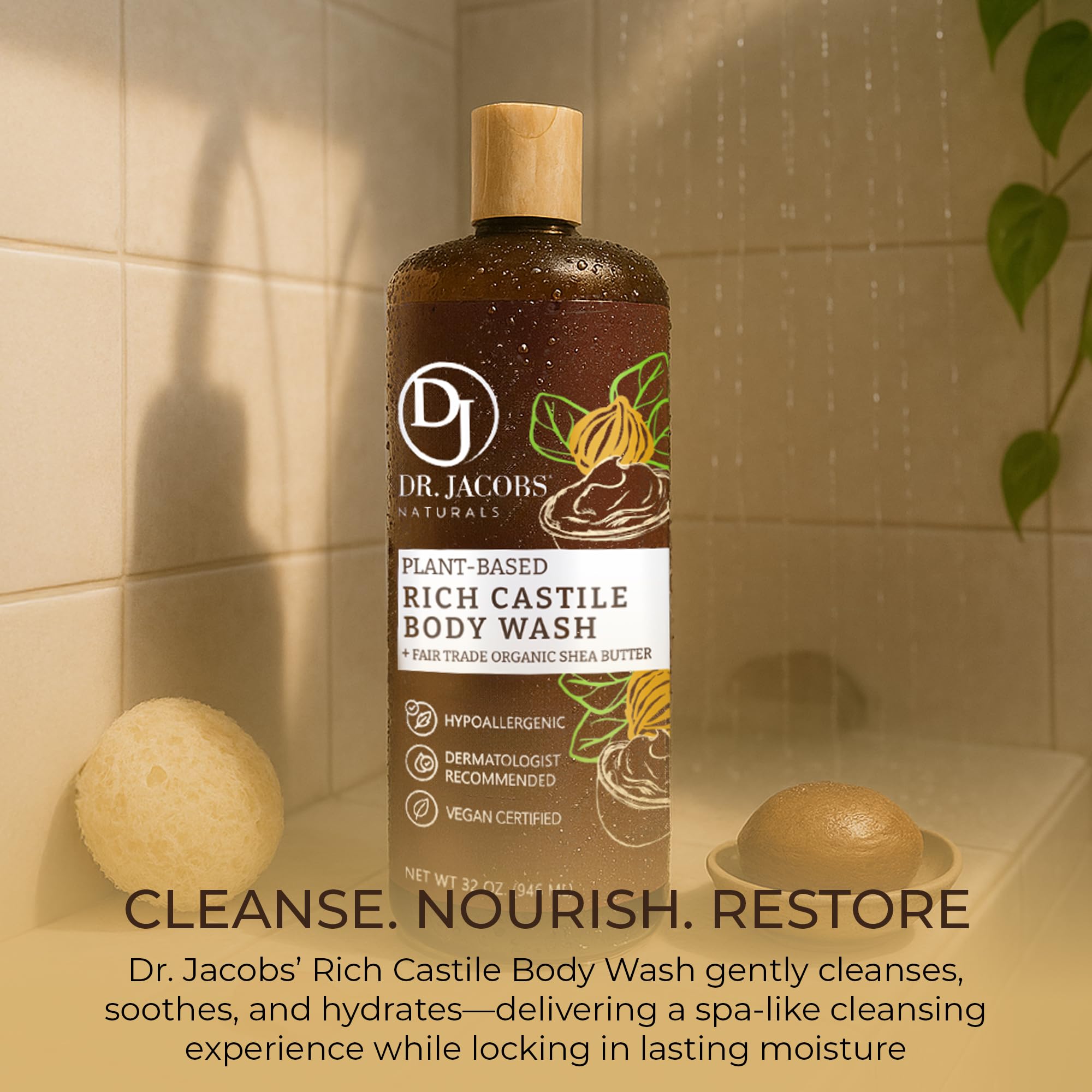 Dr. Jacobs Naturals skin hydration after use makes daily care more comfortable.