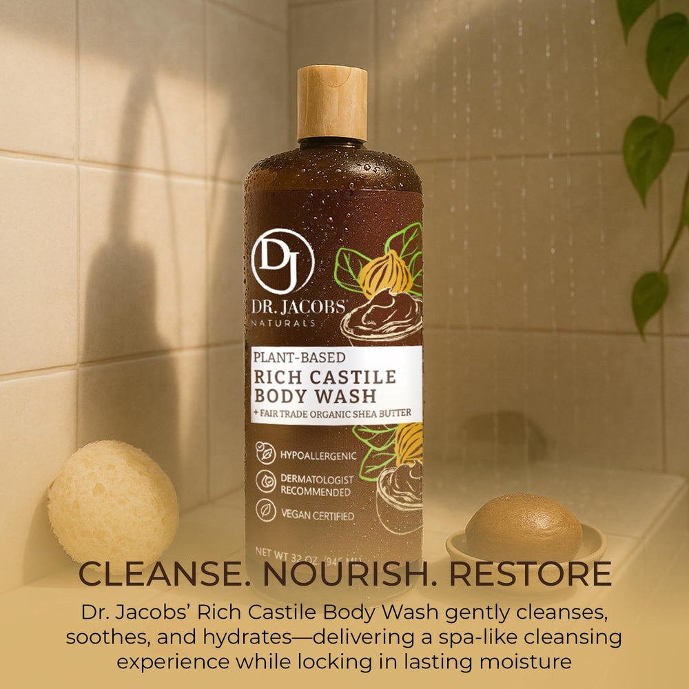 Dr. Jacobs Naturals skin hydration after use makes daily care more comfortable.