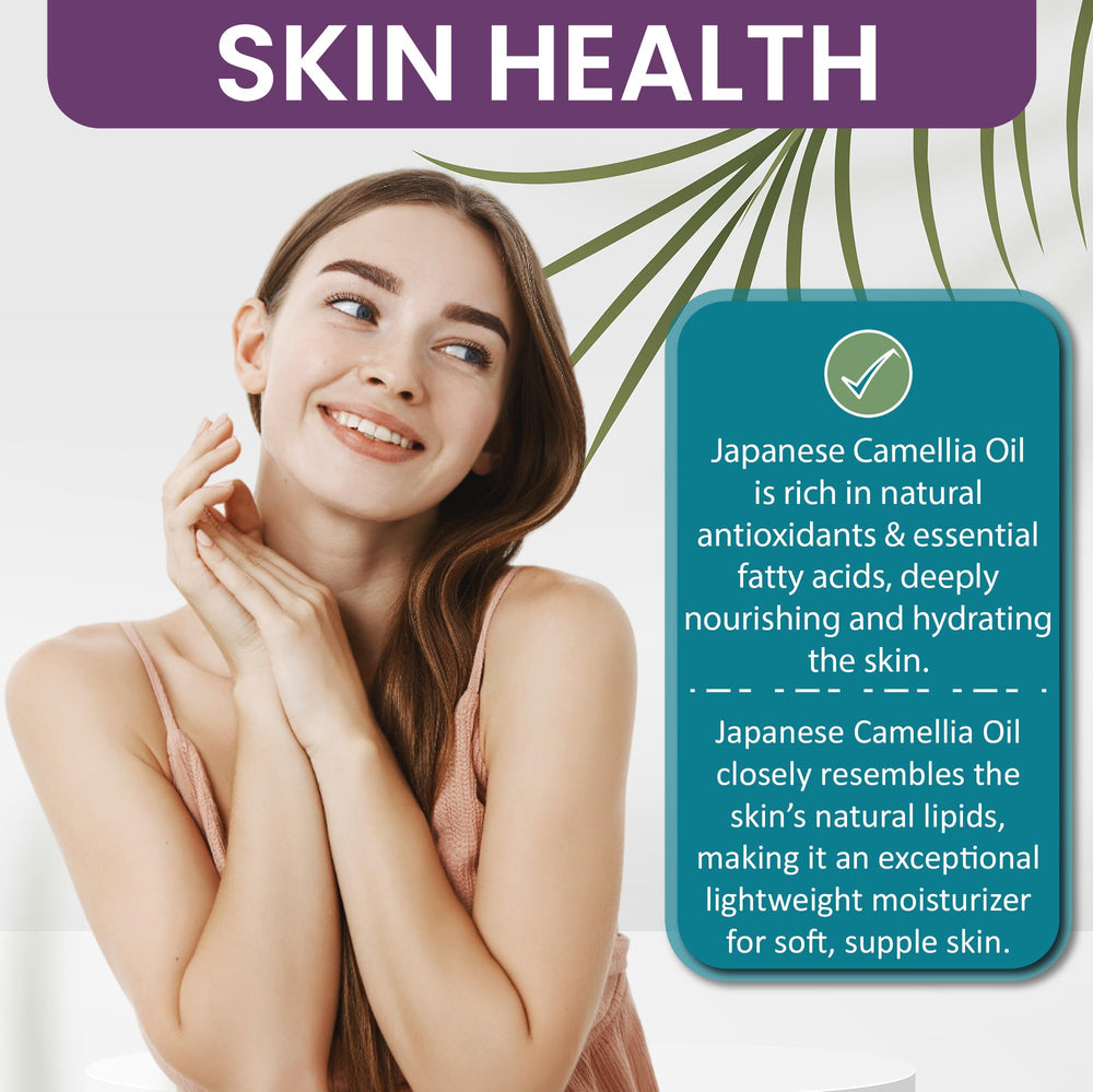 Dr Joe Lab Camellia Seed Oil label highlights natural, non-GMO formula for everyday skin and hair care
