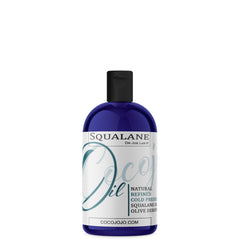 Dr Joe Lab Squalane Oil bottle close-up showcasing silky hydration for all skin types.