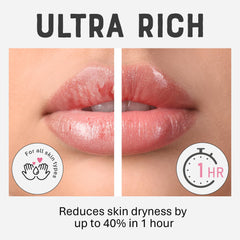 Dr. Lipp Original Nipple Balm on cuticles and hands for soft, hydrated skin.